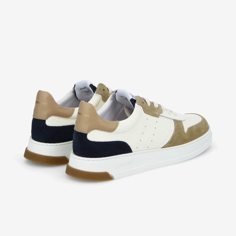 ORDER SNEAKER - GR.NAPPA/SUEDE -  BLANC/BEIGE